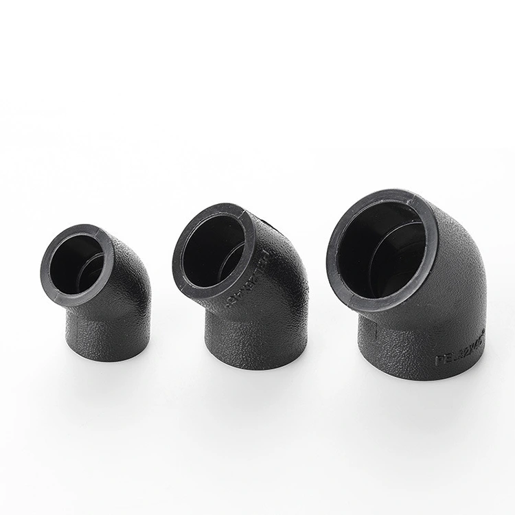 HDPE 45 ° könyök alacsony ellenállású forgás