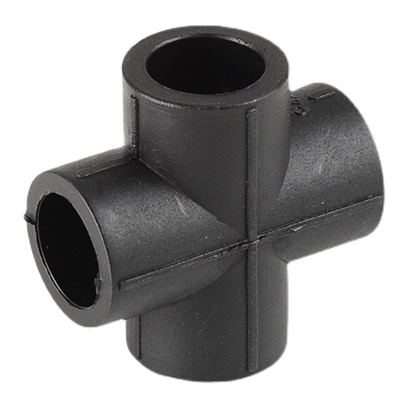 HDPE azonos átmérőjű keresztkötések csövek összekötéséhez