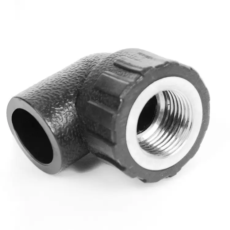 HDPE női menetes könyök