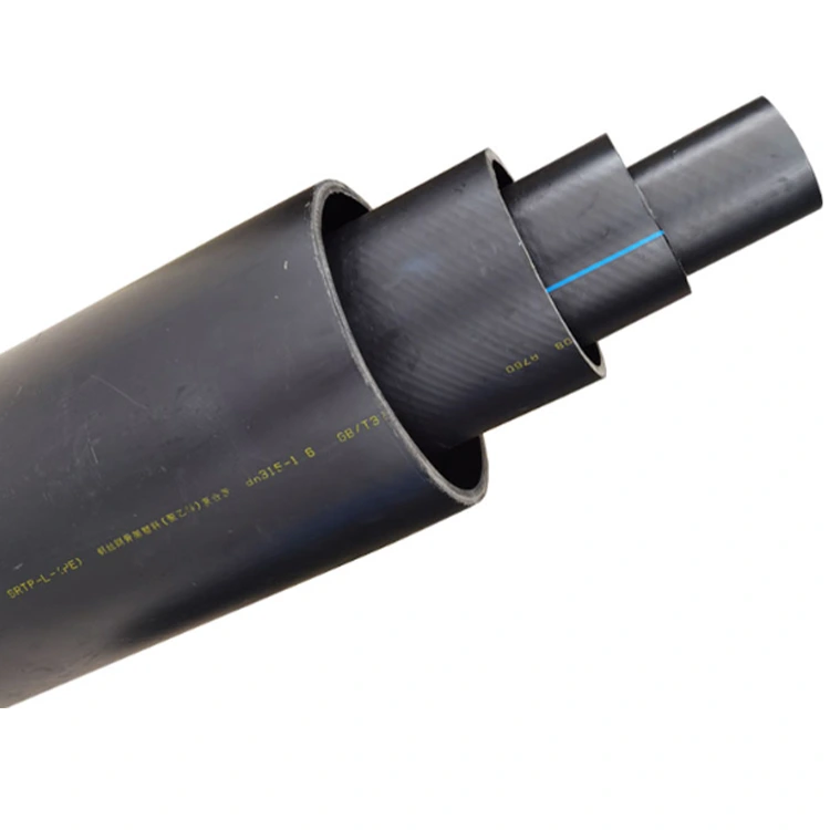 HDPE acélhuzal -megerősített PE kompozit cső vízvezeték vízhez