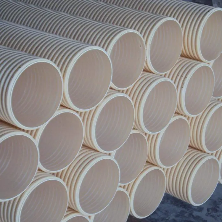 PVC-U dupla fal hullámos cső